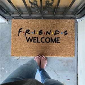 Friends door mat